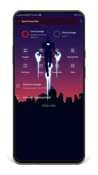 MAN OF IRON EMUI MagicUi Theme - عکس برنامه موبایلی اندروید
