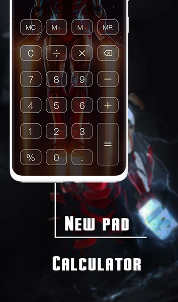 MAN OF IRON EMUI MagicUi Theme - عکس برنامه موبایلی اندروید