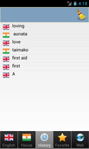 Hausa fassara kamus translate - Image screenshot of android app