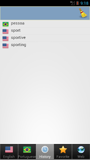 Portuguese bestdict - Image screenshot of android app