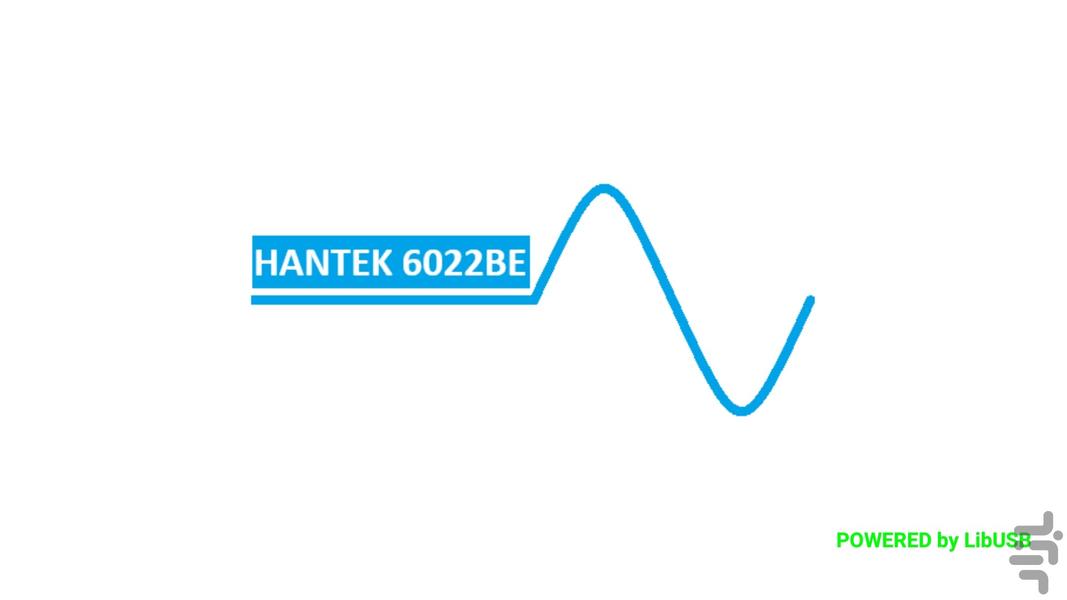Hantek 6022BE - عکس برنامه موبایلی اندروید