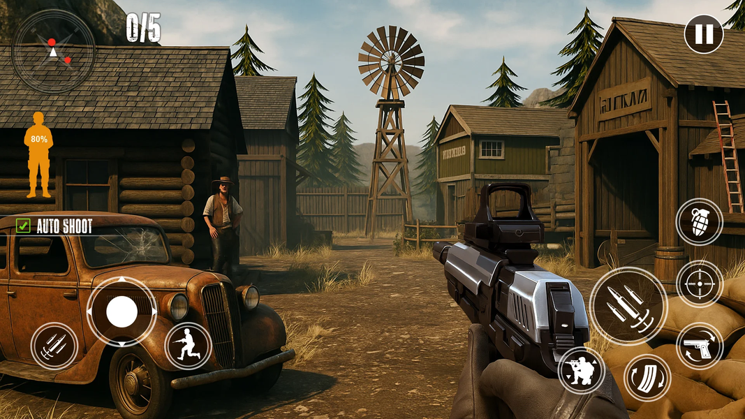 Encounter FPS: SWAT Mission - Gameplay image of android game