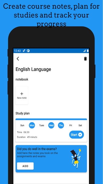 Hora dos Estudos - Image screenshot of android app