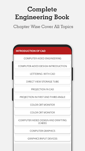 Basics of Autocad - Image screenshot of android app