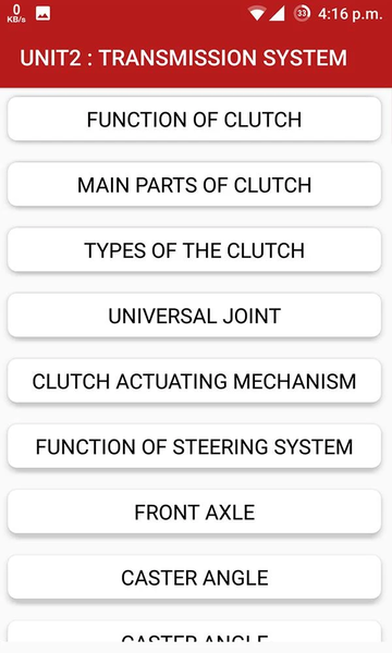 Automobile Engineering - عکس برنامه موبایلی اندروید