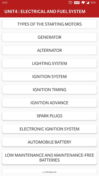 Automobile Engineering - عکس برنامه موبایلی اندروید