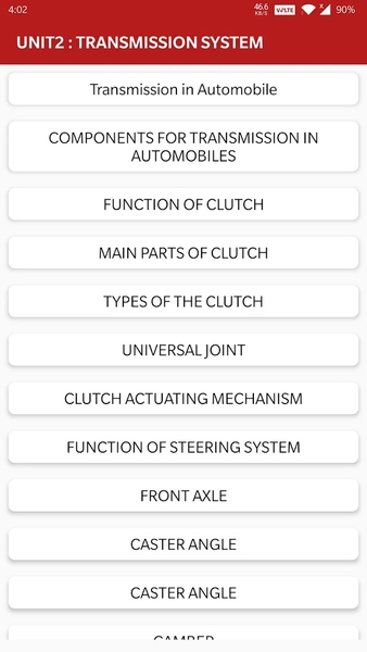 Automobile Engineering - عکس برنامه موبایلی اندروید