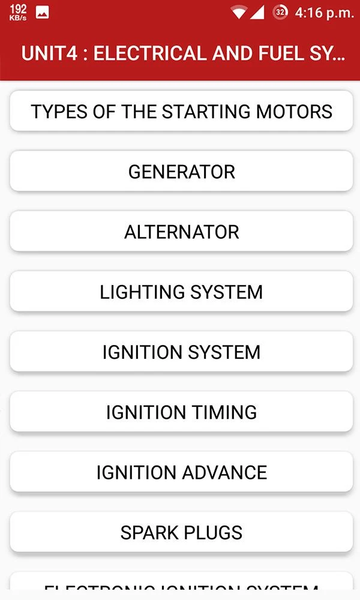 Automobile Engineering - عکس برنامه موبایلی اندروید