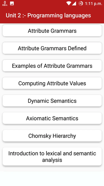 Basics Of Programming - عکس برنامه موبایلی اندروید