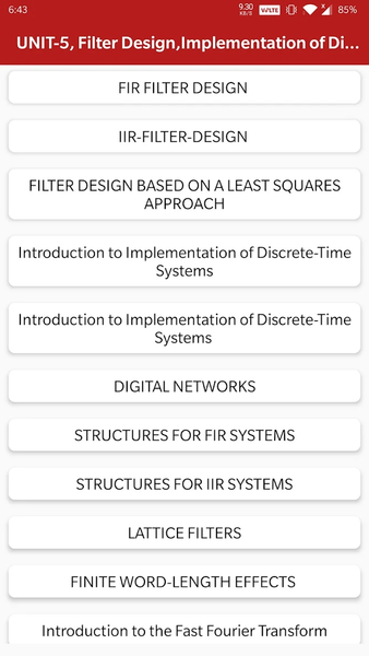 Digital Signal Processing :DSP - عکس برنامه موبایلی اندروید