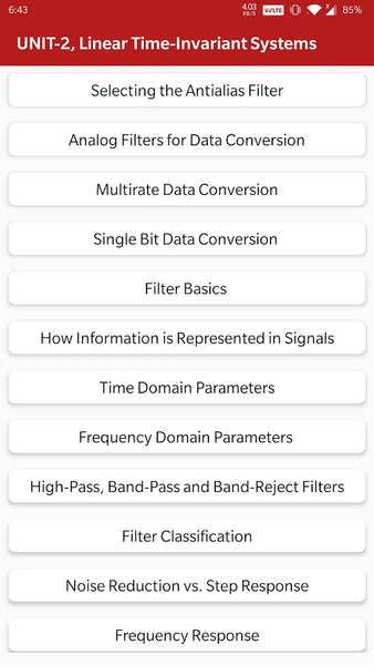 Digital Signal Processing :DSP - عکس برنامه موبایلی اندروید