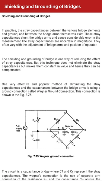 Electrical Measurements - عکس برنامه موبایلی اندروید