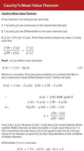 Engineering Maths 1 - Image screenshot of android app