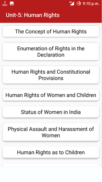 Human Values And Prof. Ethics - عکس برنامه موبایلی اندروید