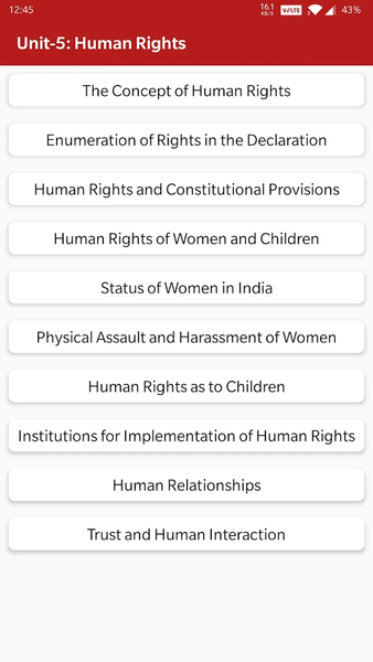 Human Values And Prof. Ethics - عکس برنامه موبایلی اندروید