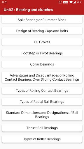 Machine Design 2 - Image screenshot of android app