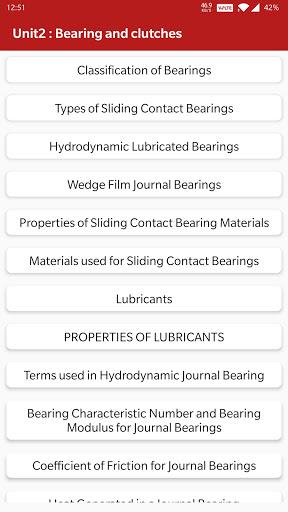 Machine Design 2 - Image screenshot of android app