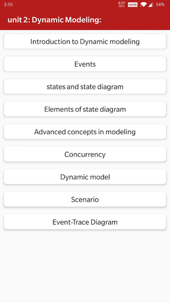 Object Oriented Programming - عکس برنامه موبایلی اندروید