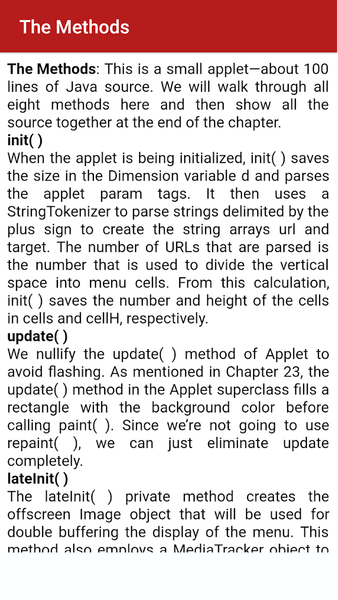 Object Oriented Programming - عکس برنامه موبایلی اندروید