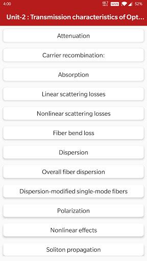 Optical Fiber Communication - عکس برنامه موبایلی اندروید