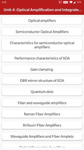 Optical Fiber Communication - عکس برنامه موبایلی اندروید