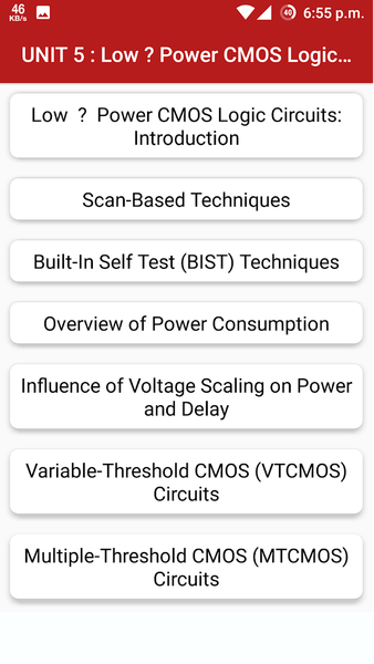 VLSI Design - عکس برنامه موبایلی اندروید