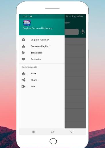 German Dictionary - عکس برنامه موبایلی اندروید