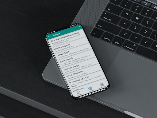IELTS Listening & Vocabulary - عکس برنامه موبایلی اندروید