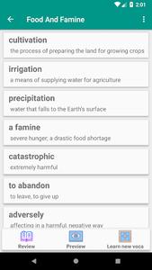 TOEFL Vocabulary & Listening - Image screenshot of android app