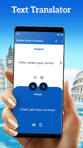 English Polish Translator - Image screenshot of android app