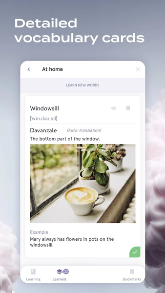 English Grammar and Vocabulary - Image screenshot of android app