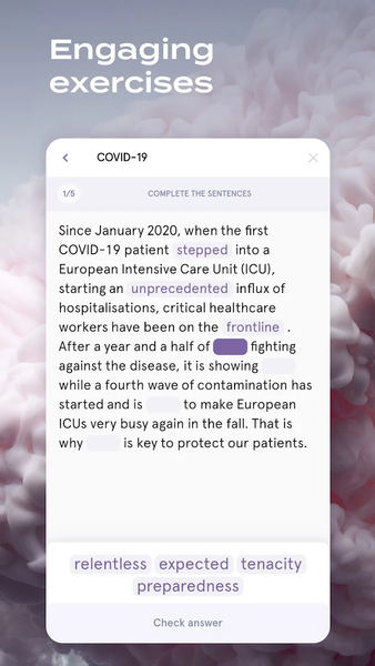 English Grammar and Vocabulary - Image screenshot of android app