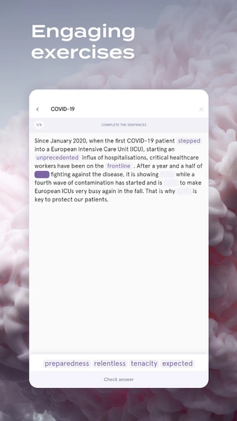 English Grammar and Vocabulary - Image screenshot of android app