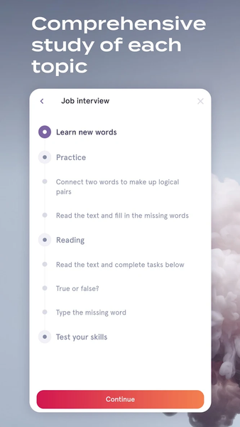 English Grammar and Vocabulary - Image screenshot of android app