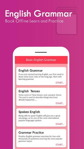 English Grammar Test Ultimate : Grammar Practice - Image screenshot of android app
