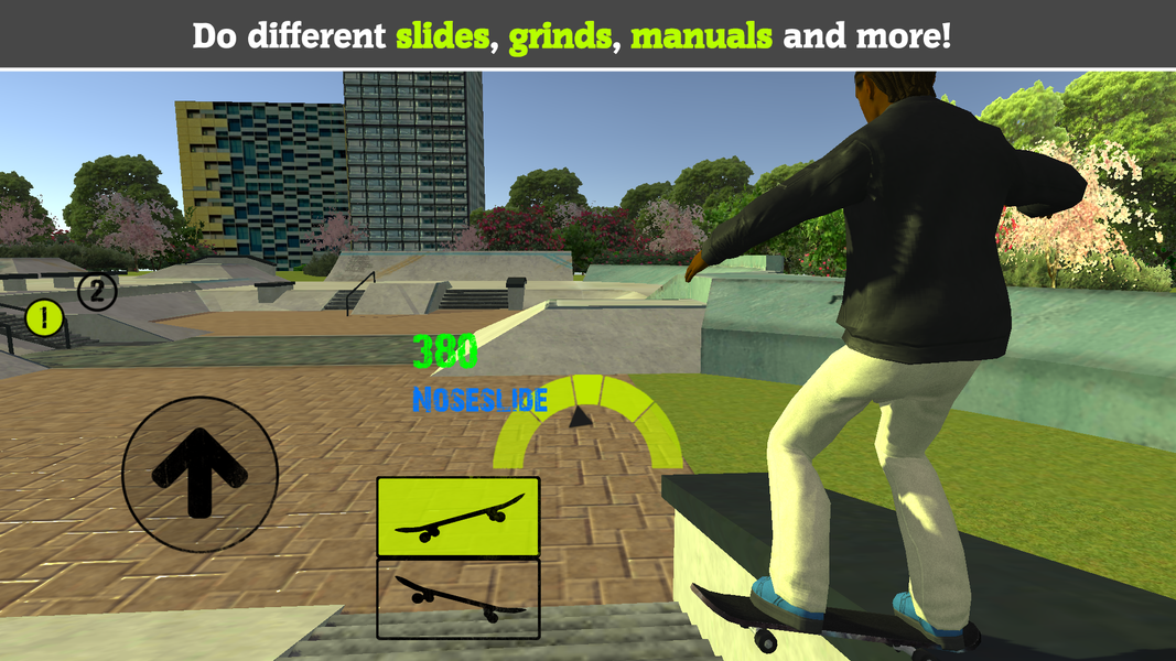 Skateboard FE3D 2 - Gameplay image of android game