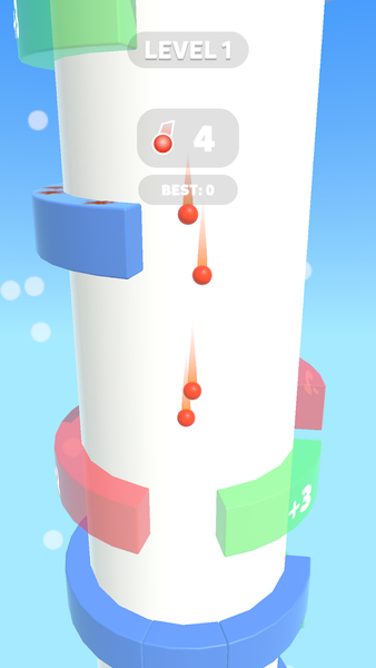 Balls Falls - Gameplay image of android game