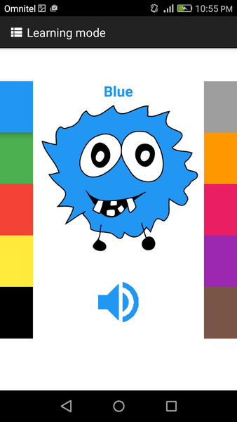 Boogies. Learn Colors educatio - Gameplay image of android game