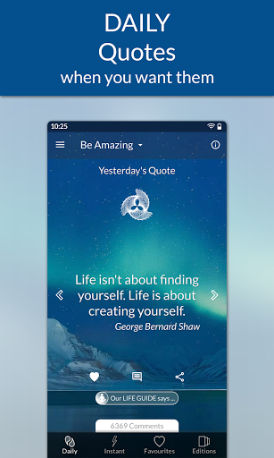 Daily Motivational Quotes App - Image screenshot of android app