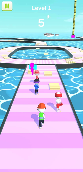 ShortCut Fun Run Race 3D - Gameplay image of android game