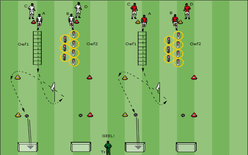 Soccer training, exercises - عکس برنامه موبایلی اندروید