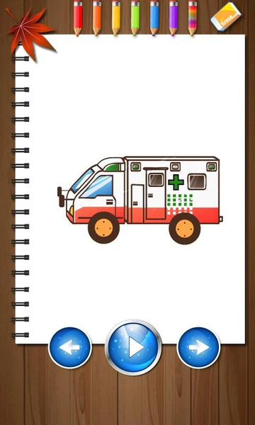 Kids Paintings Coloring - Cars - Image screenshot of android app