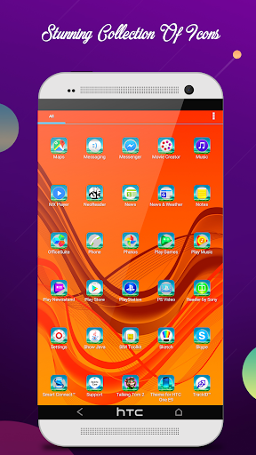 Theme for HTC One E۹ - عکس برنامه موبایلی اندروید