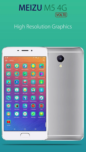 Theme for Meizu M۵ ۴G Volte - عکس برنامه موبایلی اندروید