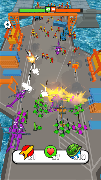 Merge Troops: War Master - عکس بازی موبایلی اندروید
