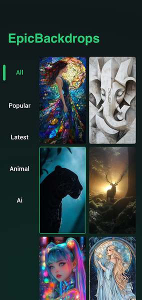 EpicBackdrops - Image screenshot of android app
