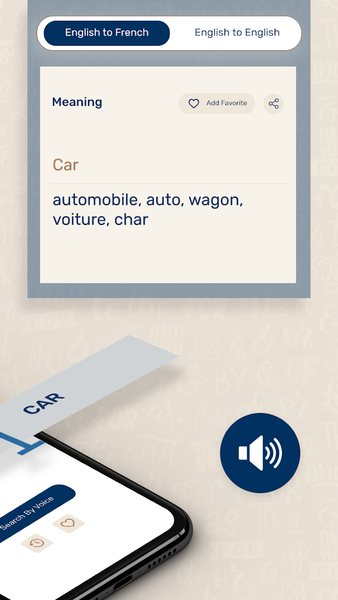 French English Translator - Image screenshot of android app