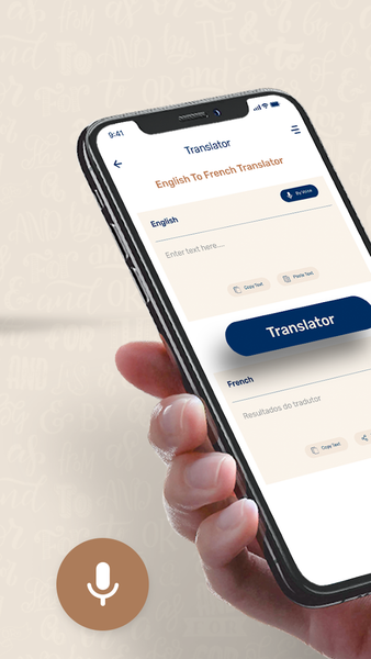 French English Translator - عکس برنامه موبایلی اندروید