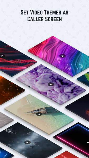 Full Screen Video Ringtone : C - عکس برنامه موبایلی اندروید