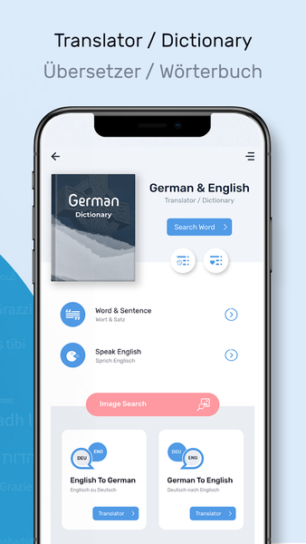 German English Translator - عکس برنامه موبایلی اندروید